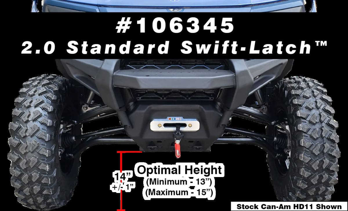 KFI Can-Am Defender HD11 Swift-Latch Plow Mount
