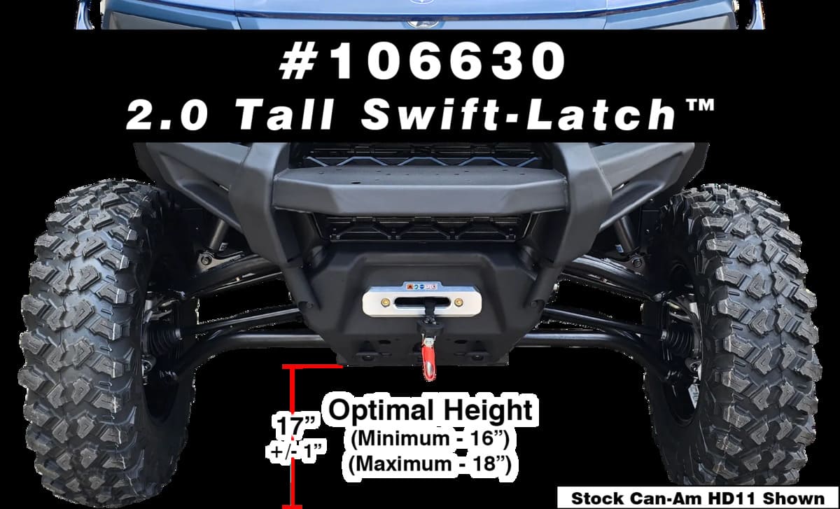 KFI Can-Am Defender HD11 Swift-Latch Plow Mount