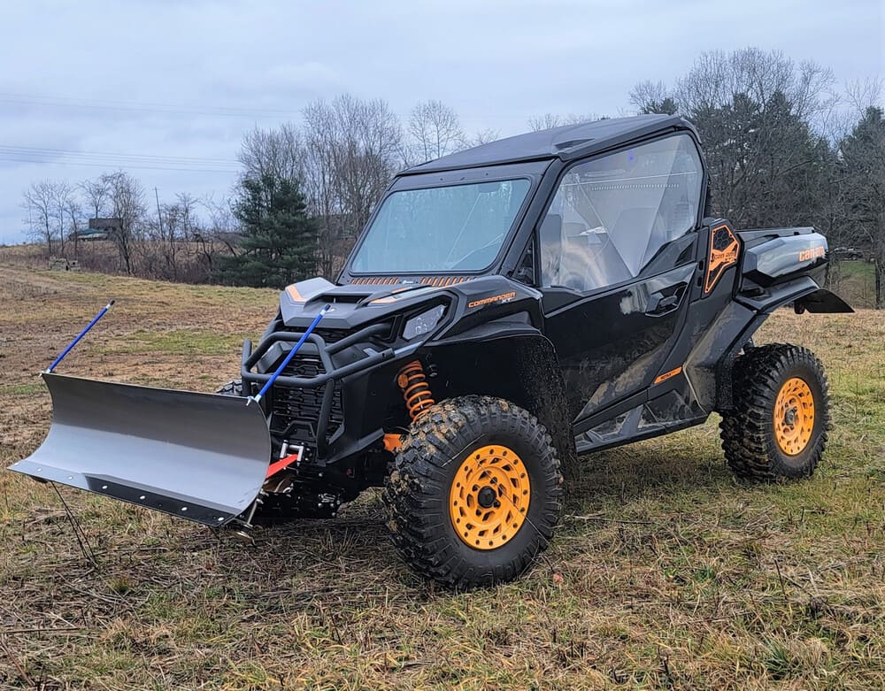 KFI Kawasaki Complete Snow Plow & Winch Combo