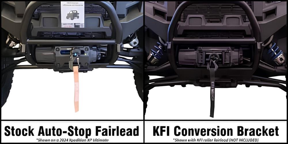 KFI Polaris Xpedition Roller Fairlead Conversion