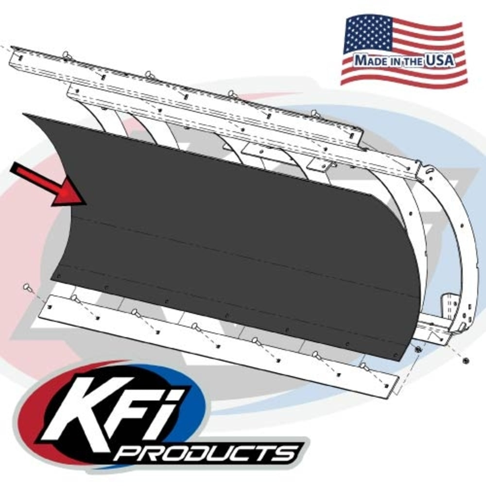 KFI Replacement Pro-Poly Plow Blade Face Sheet