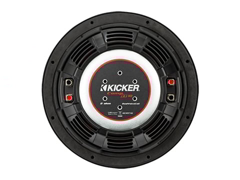 Kicker 10" CompRT 2 Ohm Subwoofers