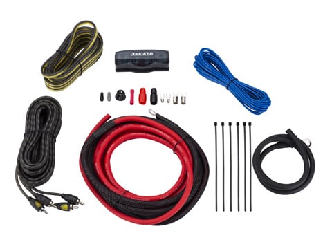 Kicker 6AWG 2-Channel Amp Kit