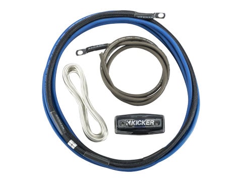 Kicker 8AWG 2-Channel Amp Kit