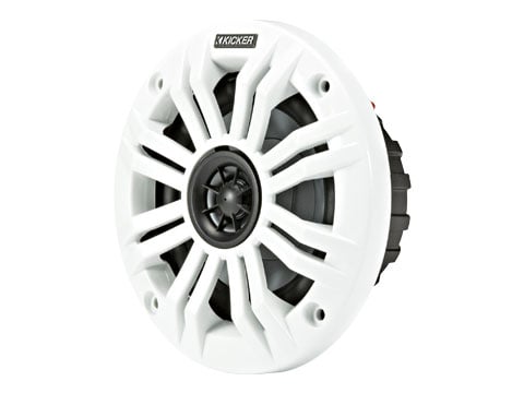 Kicker KM 4" 4Ω Coaxial Speakers
