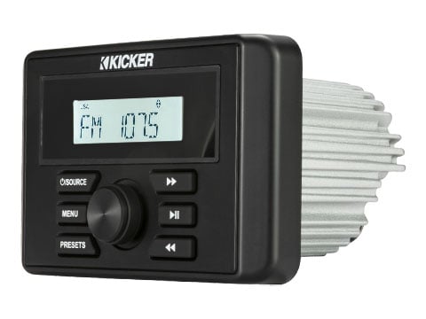Kicker KMC3 Bluetooth Marine Media Center