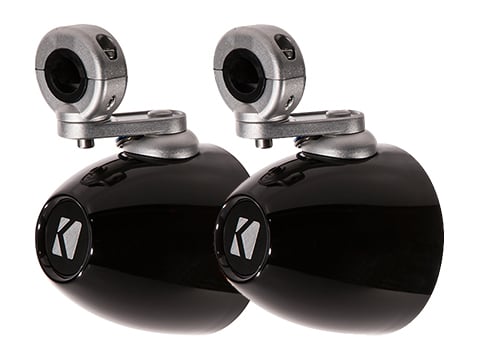 Kicker KMMTES 4” Empty Enclosure Pair Speakers