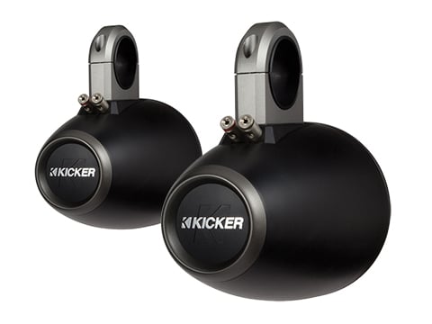 Kicker KMTES 6½” Empty Enclosure Pair Speakers