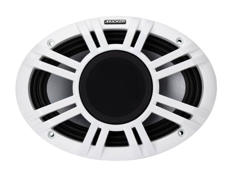 Kicker KMXL 6x9" 4Ω LED HLCD Coaxial Speakers - Pair