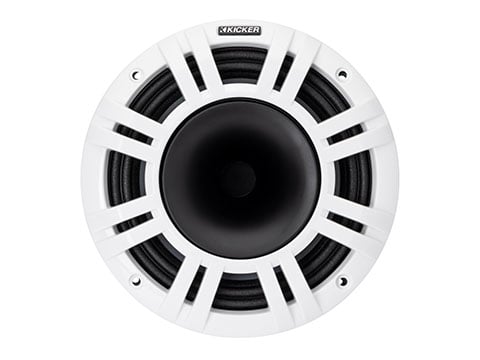 Kicker KMXL 8" 4Ω LED HLCD Coaxial Speakers - Pair