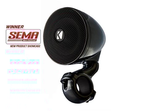 Kicker PSM 3" 2Ω Gloss Black Enclosed Speaker Pair