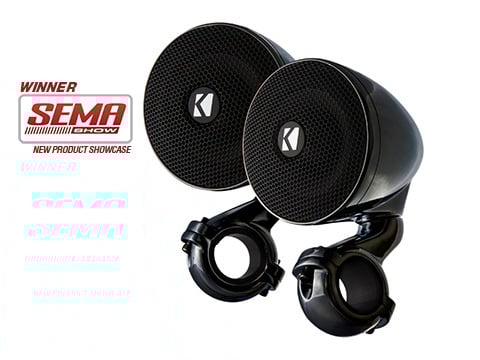 Kicker PSM 3" 4Ω Gloss Black Enclosed Speaker Pair