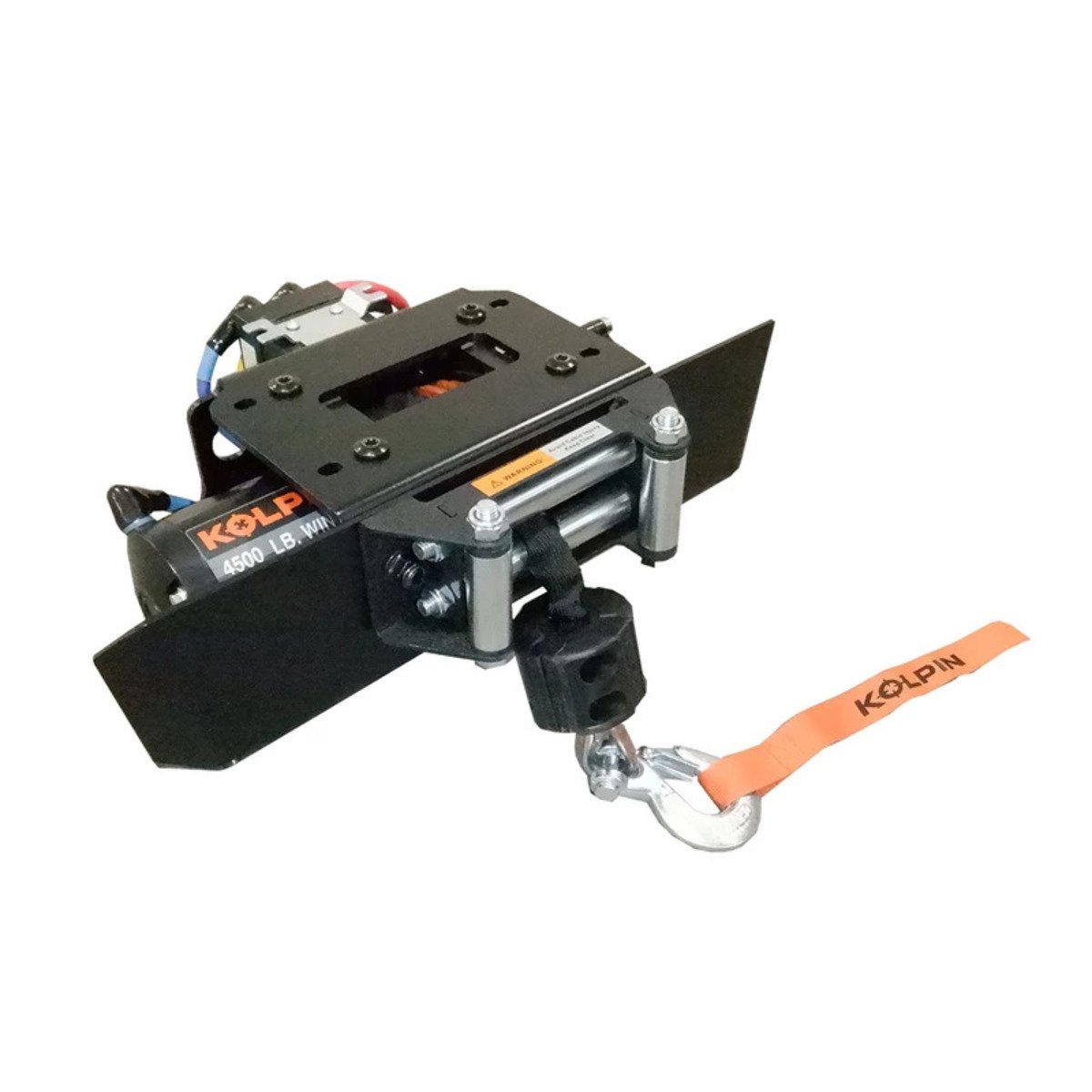 Kolpin '24 Polaris RZR XP Kolpin Quick Mount Winch 4500 lb Synthetic Rope