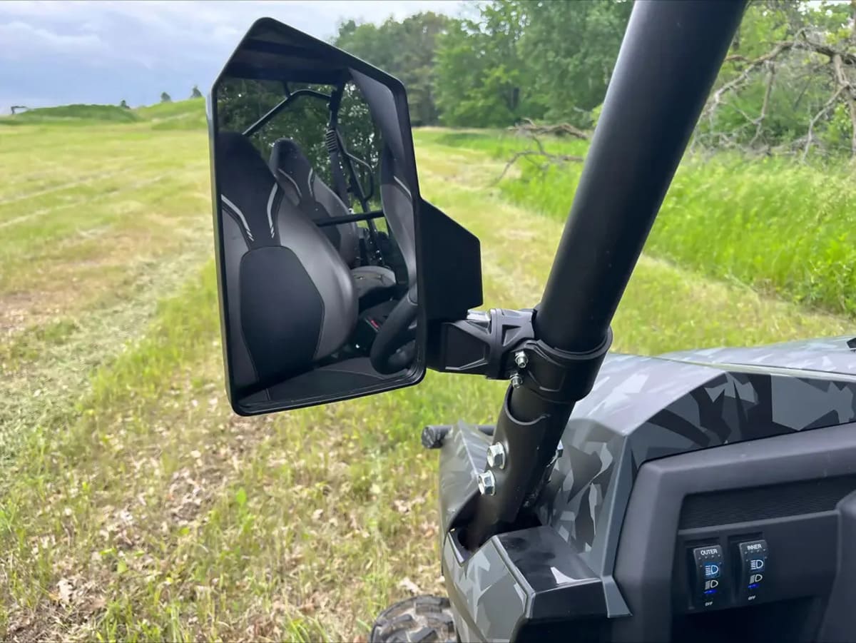 Kolpin UTV Portrait Sides & Rearview Mirror Combo Kit
