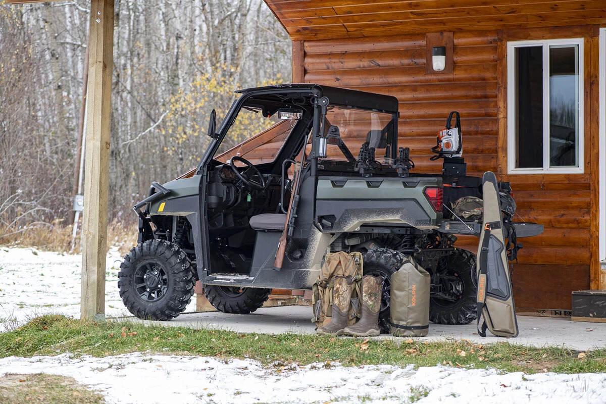 Kolpin UTV Side and Rear View Mirror Combo Kit