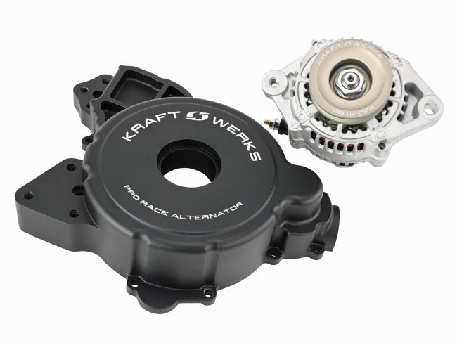 Kraft Werks '16-'22 Polaris RZR Turbo/Turbo S Pro-Race Alternator Kit - 60Amp