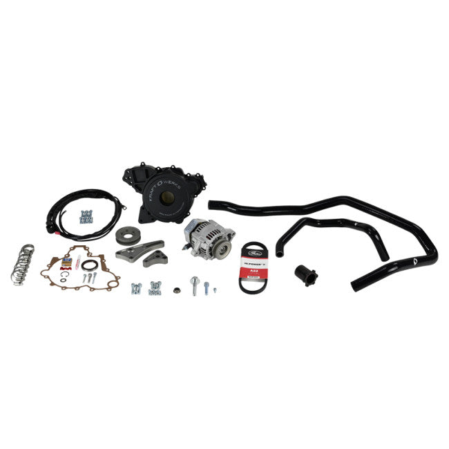 Kraft Werks '16-'22 Polaris RZR Turbo/Turbo S Pro-Race Alternator Kit - 60Amp