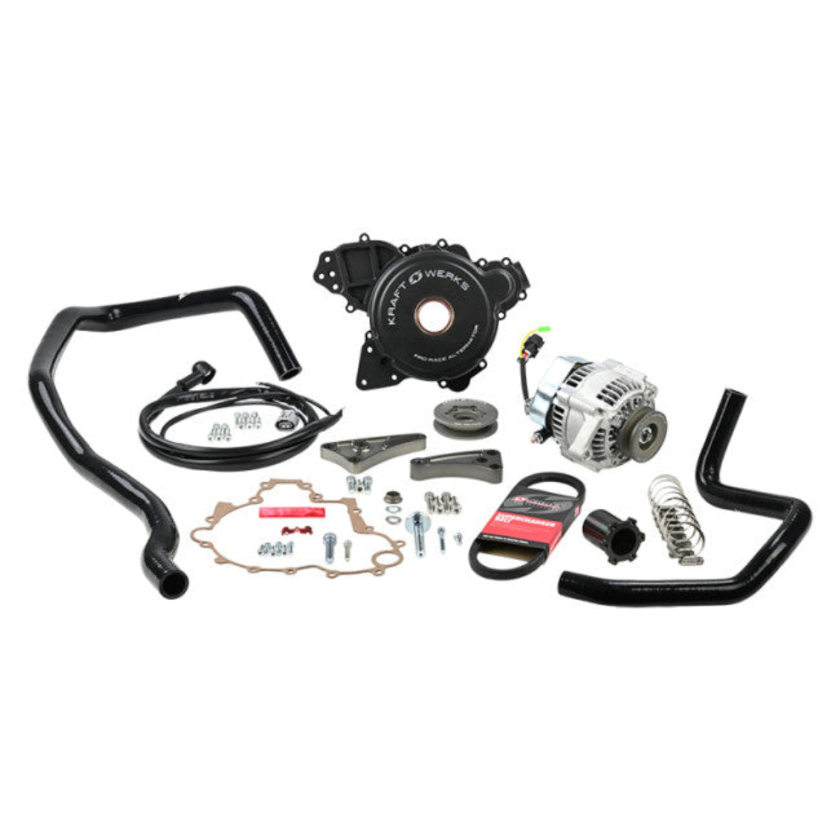 KraftWerks '16-'22 Polaris RZR Turbo/Turbo S 100Amp Extreme Duty Alternator Kit