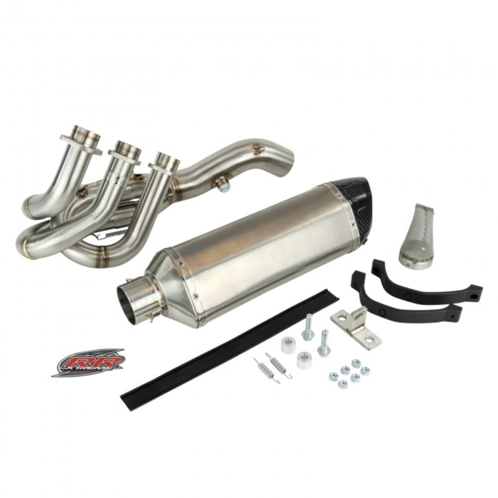 KraftWerks '16-'24 Yamaha YXZ 1000R Extreme RR Exhaust System - 3 to 1 Merge Collector