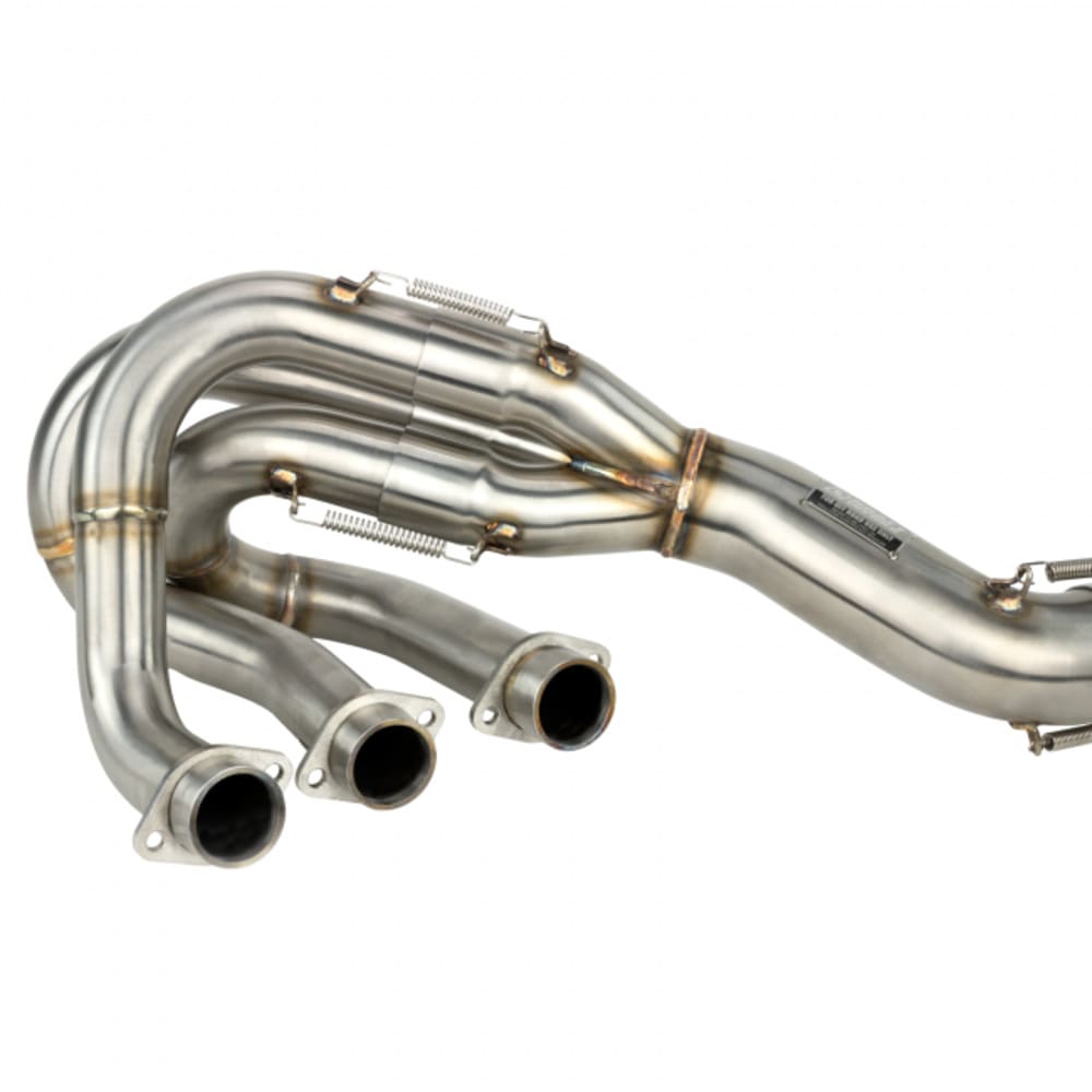 KraftWerks '16-'24 Yamaha YXZ 1000R Extreme RR Exhaust System - 3 to 1 Merge Collector