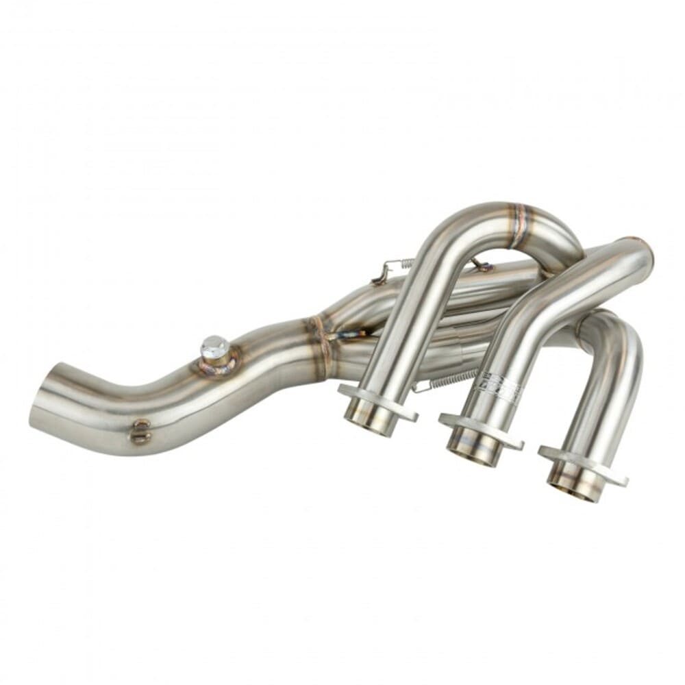 KraftWerks '16-'24 Yamaha YXZ 1000R Extreme RR Exhaust System - 3 to 1 Merge Collector