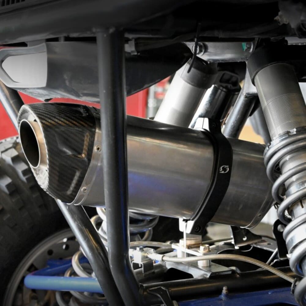 KraftWerks '16-'24 Yamaha YXZ 1000R Extreme RR Exhaust System - 3 to 1 Merge Collector