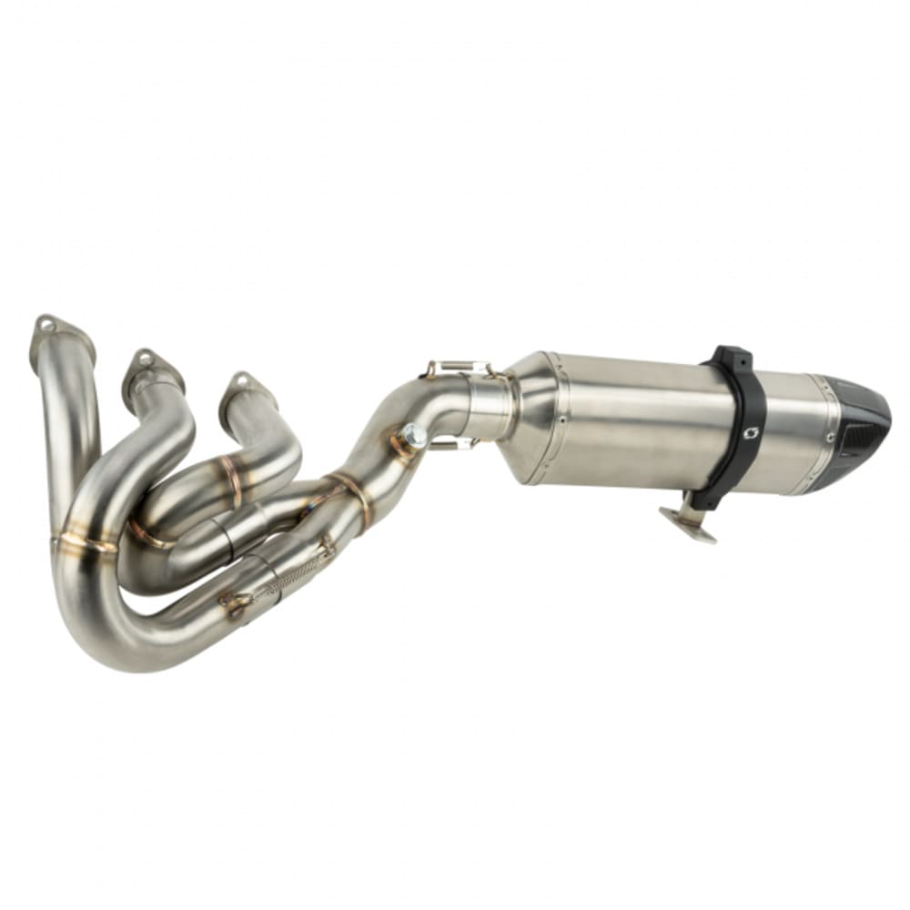 KraftWerks '16-'24 Yamaha YXZ 1000R Extreme RR Exhaust System - 3 to 1 Merge Collector
