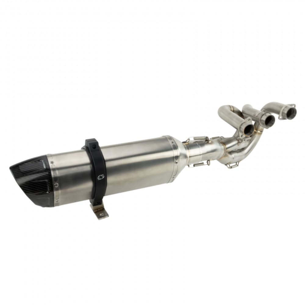 KraftWerks '16-'24 Yamaha YXZ 1000R Extreme RR Exhaust System - 3 to 1 Merge Collector