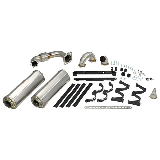 KraftWerks '19-'24 Honda Talon Slip-On Dual Muffler
