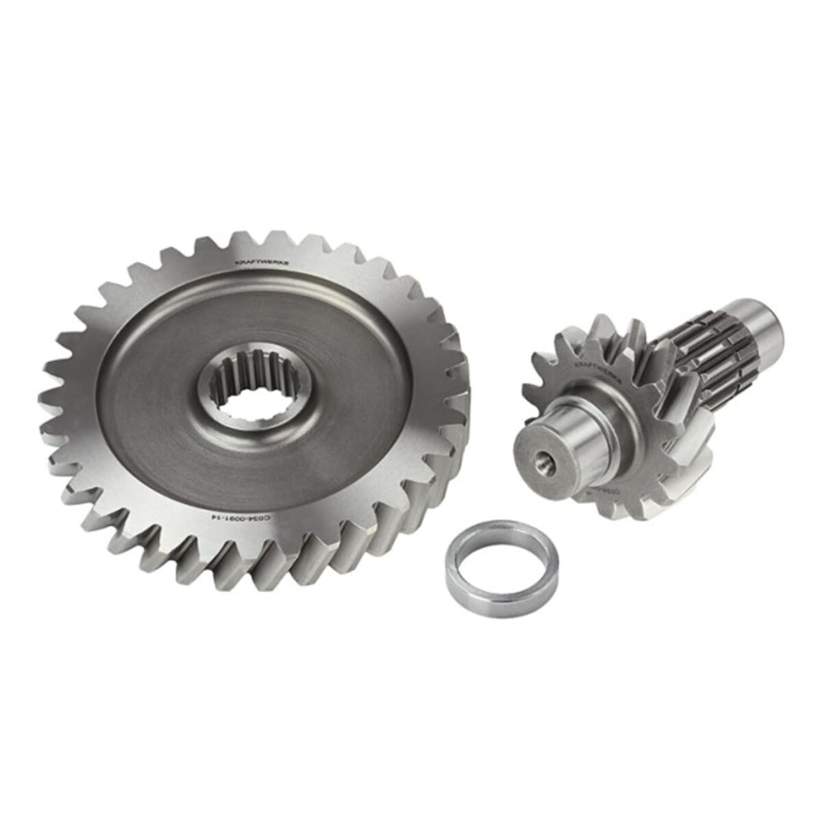 KraftWerks '20-'24 Kawasaki KRX - 14-33 (2.36) +18% Sub Trans Final Drive Gear Set