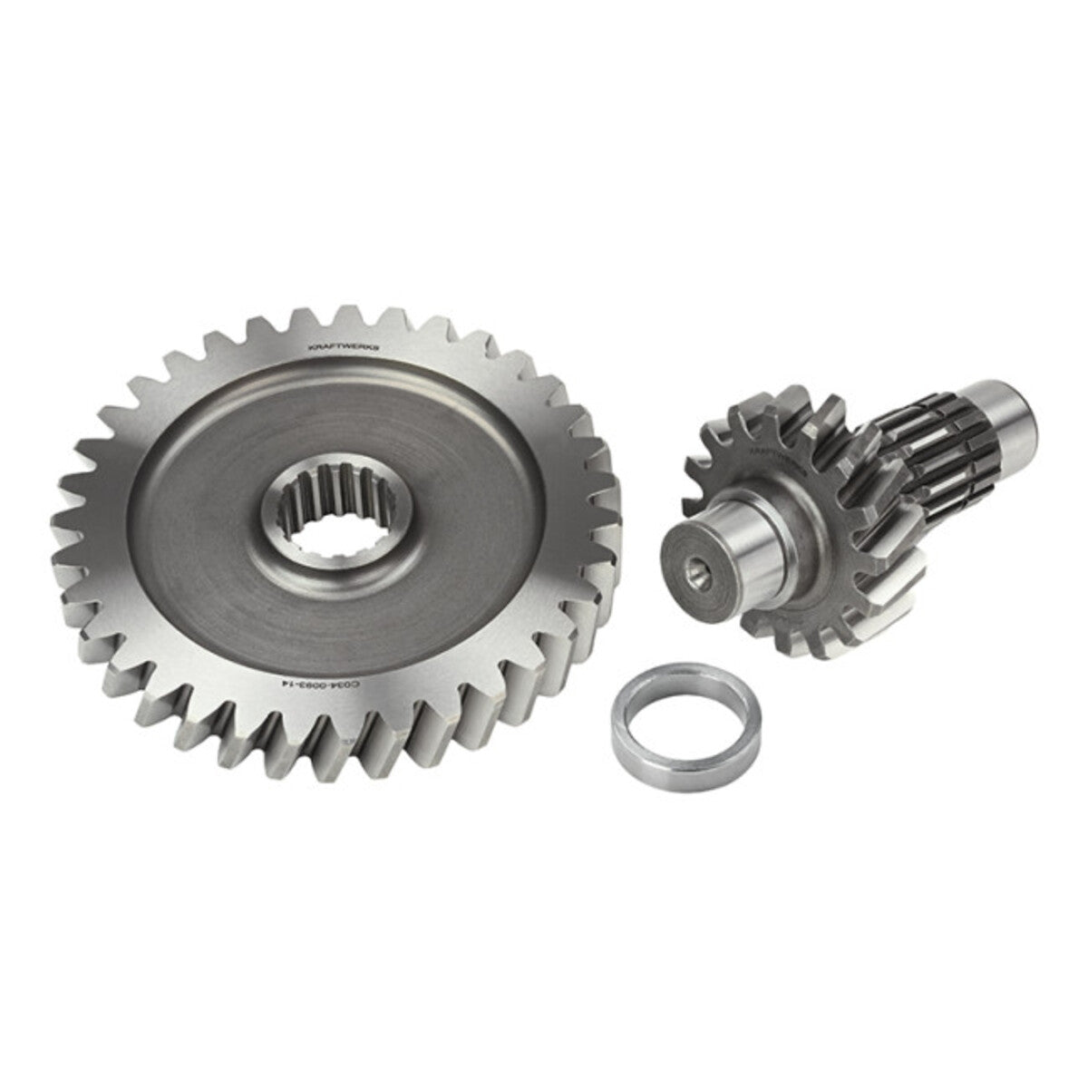 KraftWerks '20-'24 Kawasaki KRX 16-35 (2.188) +9.4% Sub Trans Final Drive Gear Set