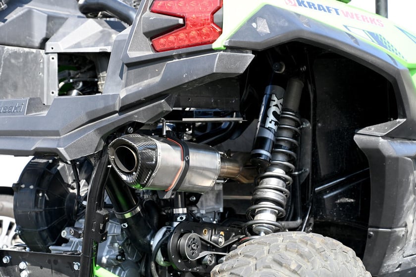 KraftWerks Kawasaki KRX 1000 Extreme RR Exhaust