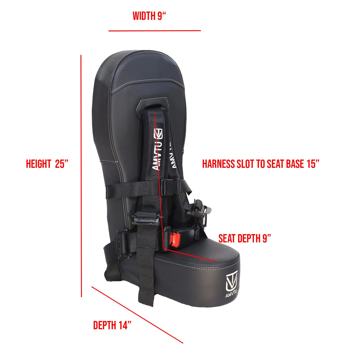 UTVMA Honda Talon 4 Rear Bump Seat (2020 - 2025)