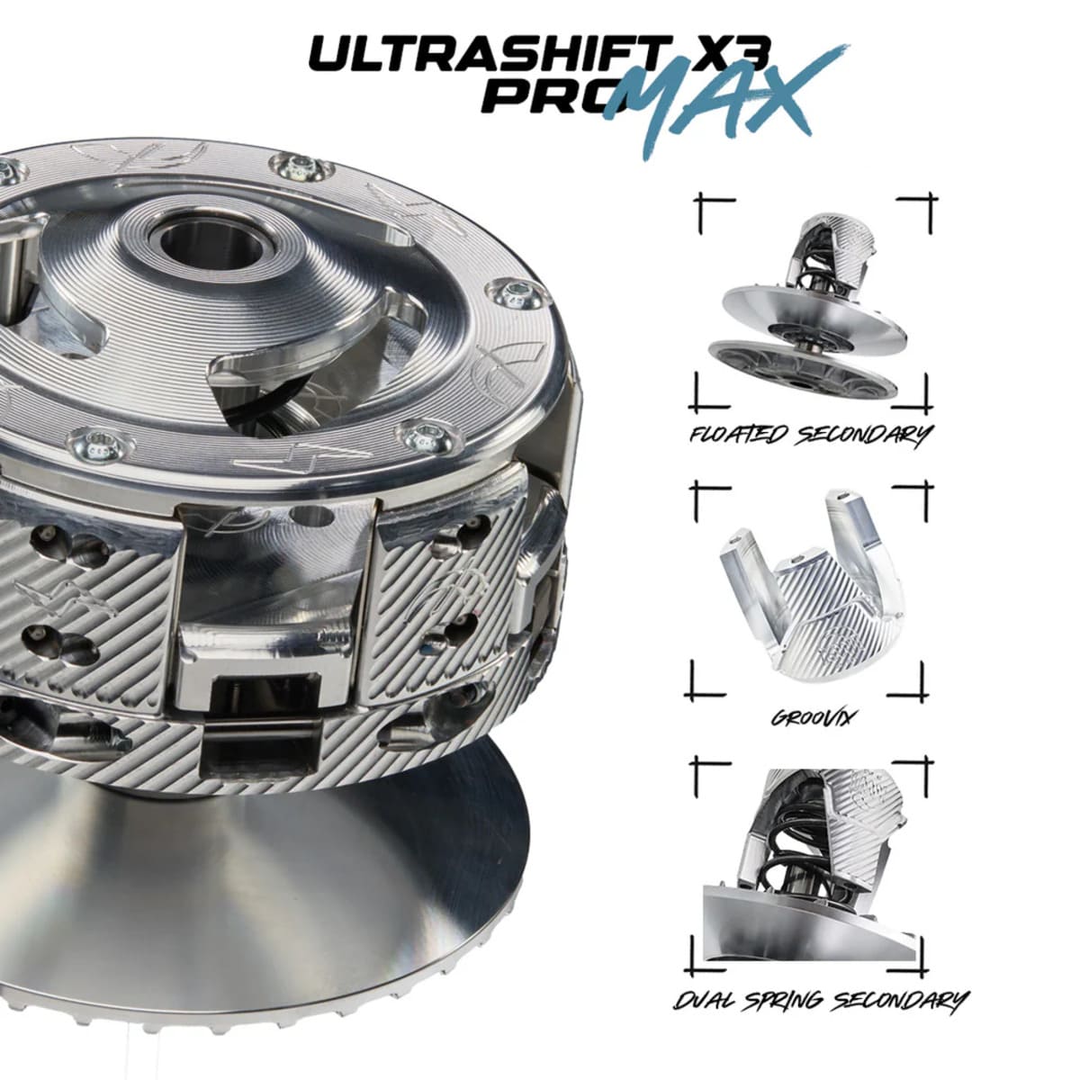 KWI Clutching Can-Am Maverick X3 Ultra Shift