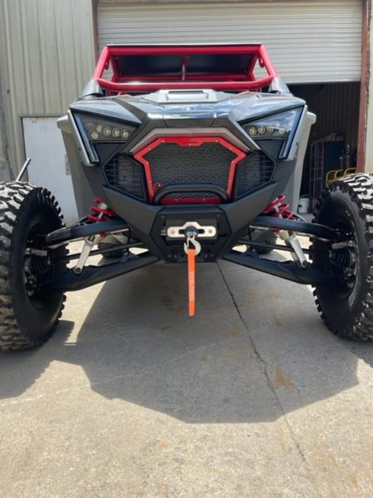 L&W Fab Polaris RZR Pro Grill without Lightbar