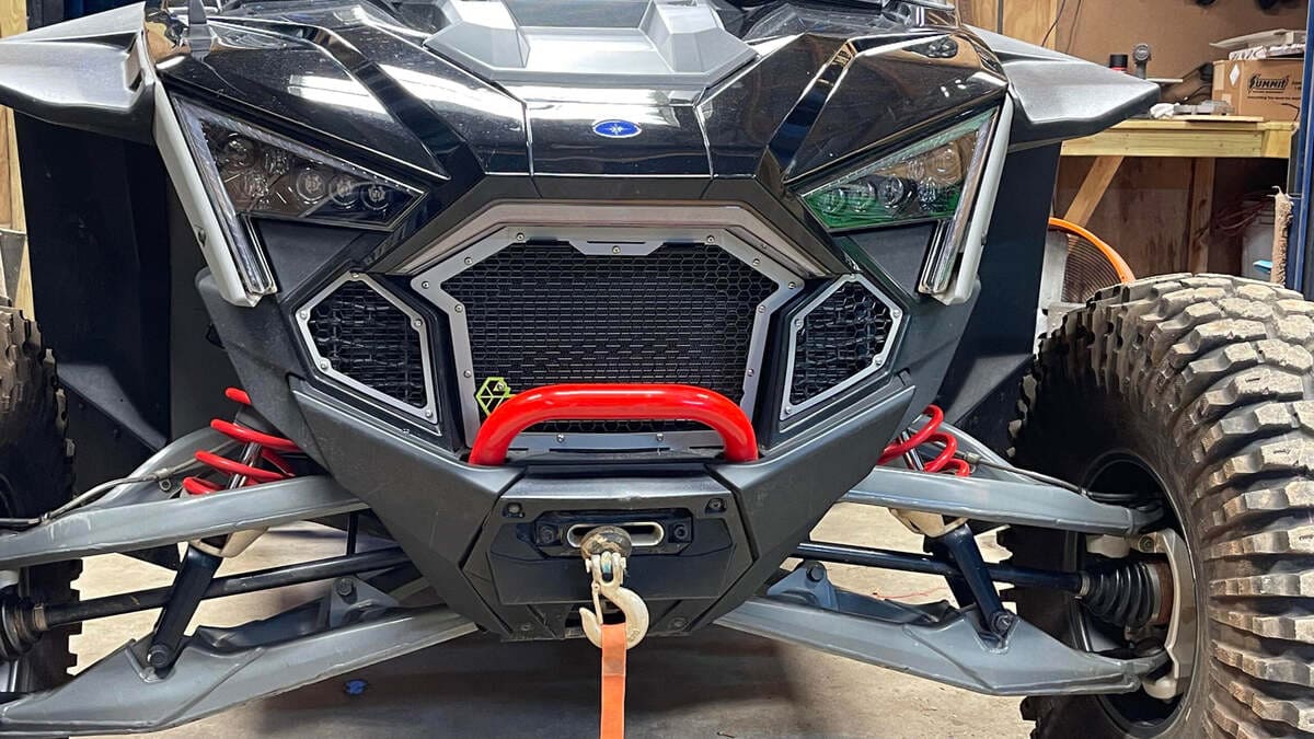 L&W Fab Polaris RZR Pro Grill without Lightbar