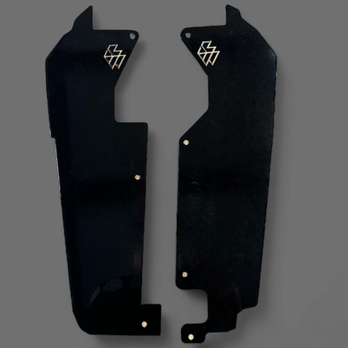 L&W Fab Polaris RZR Pro XP/Turbo R Rear Inner Fender Mud Guard