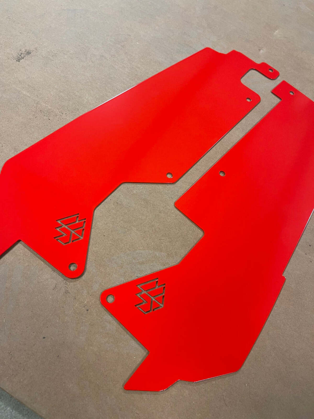 L&W Fab Polaris RZR Pro XP/Turbo R Rear Inner Fender Mud Guard