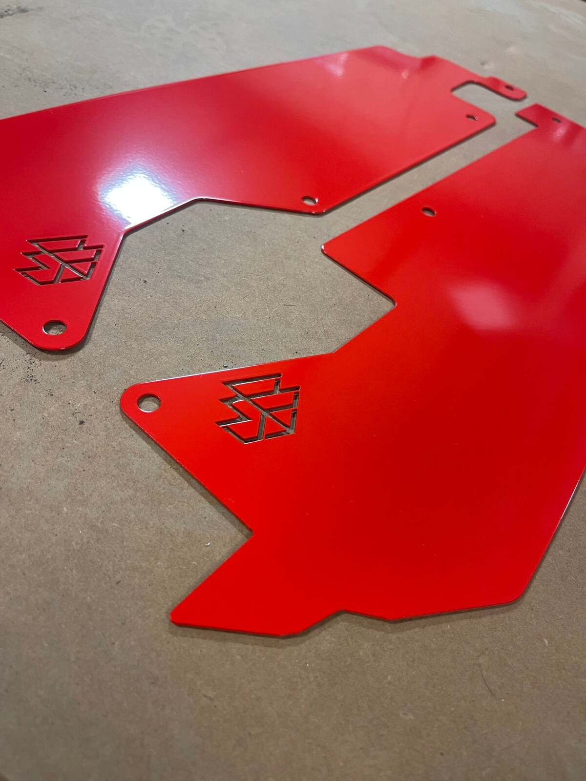 L&W Fab Polaris RZR Pro XP/Turbo R Rear Inner Fender Mud Guard