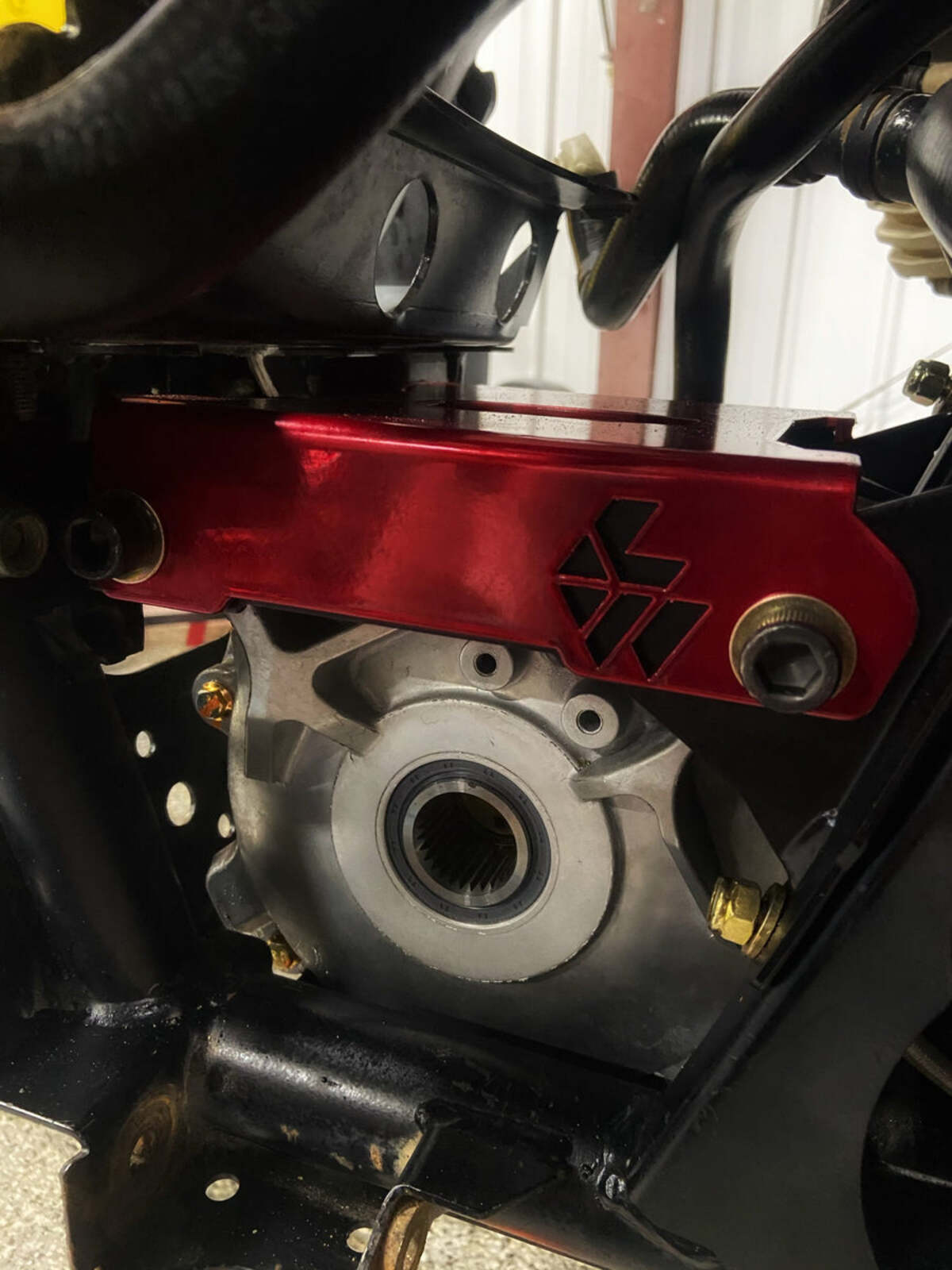 L&W Fab Polaris RZR RS1 Diff Plate