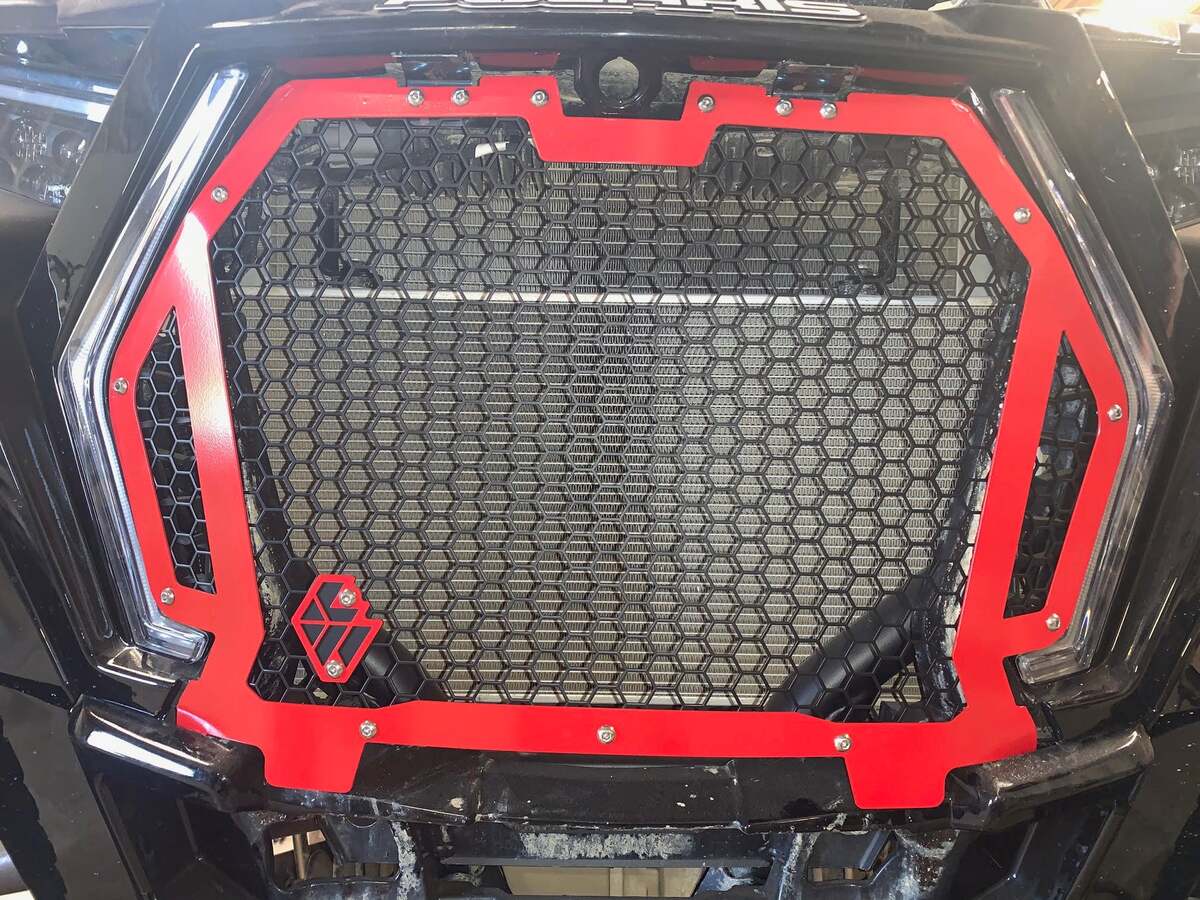 L&W Fab Polaris RZR Turbo S Aftermarket Snap In Grill