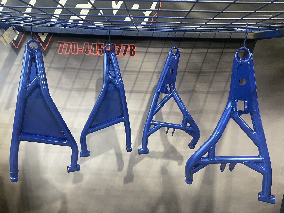 L&W Fab Polaris RZR Turbo S Race Style Mega Joint 1.75″ Forward A-Arms w/Adjustable Uppers