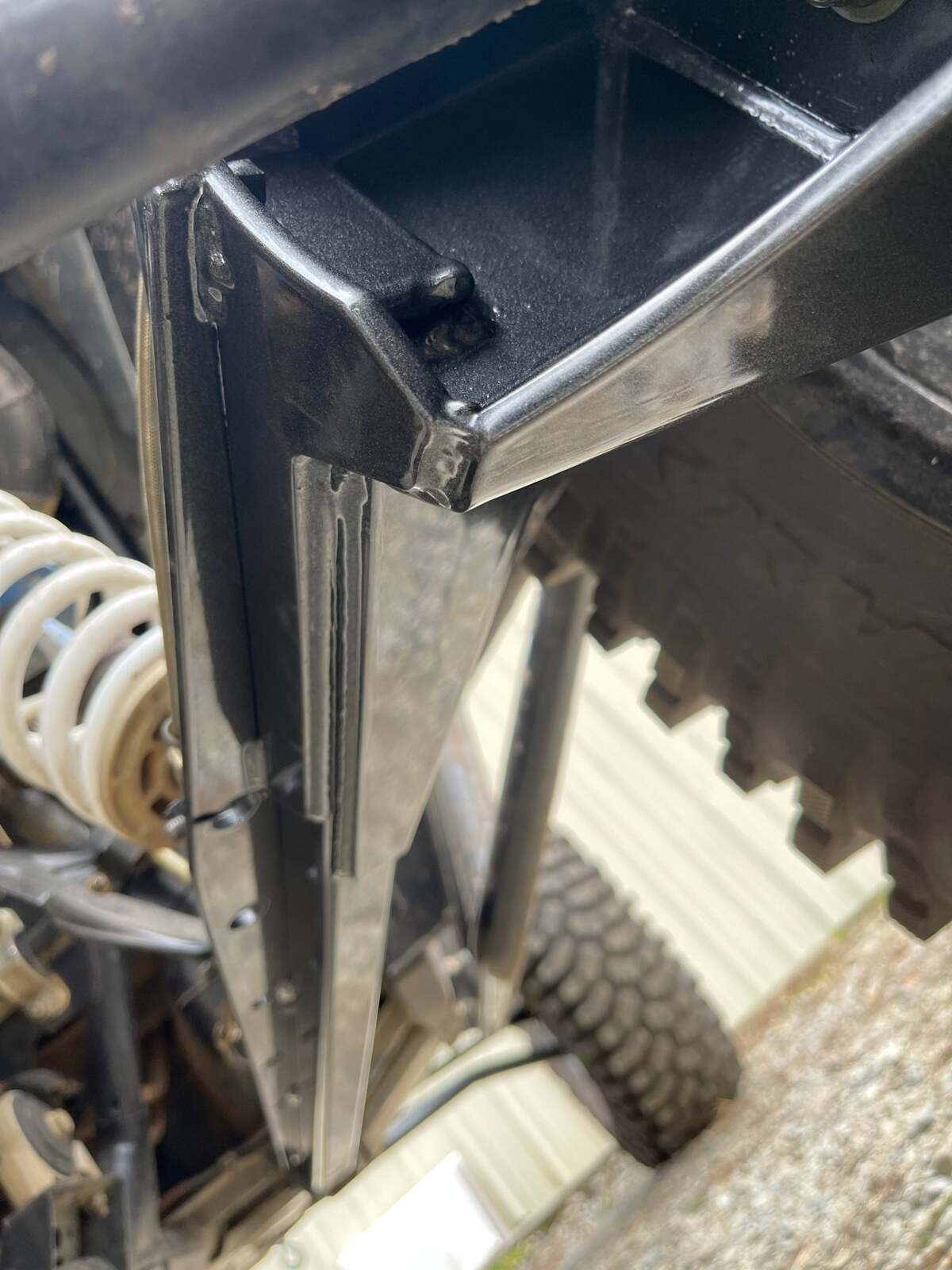 L&W Fab Polaris RZR Turbo S Steel High Clearance HD Trailing Arms