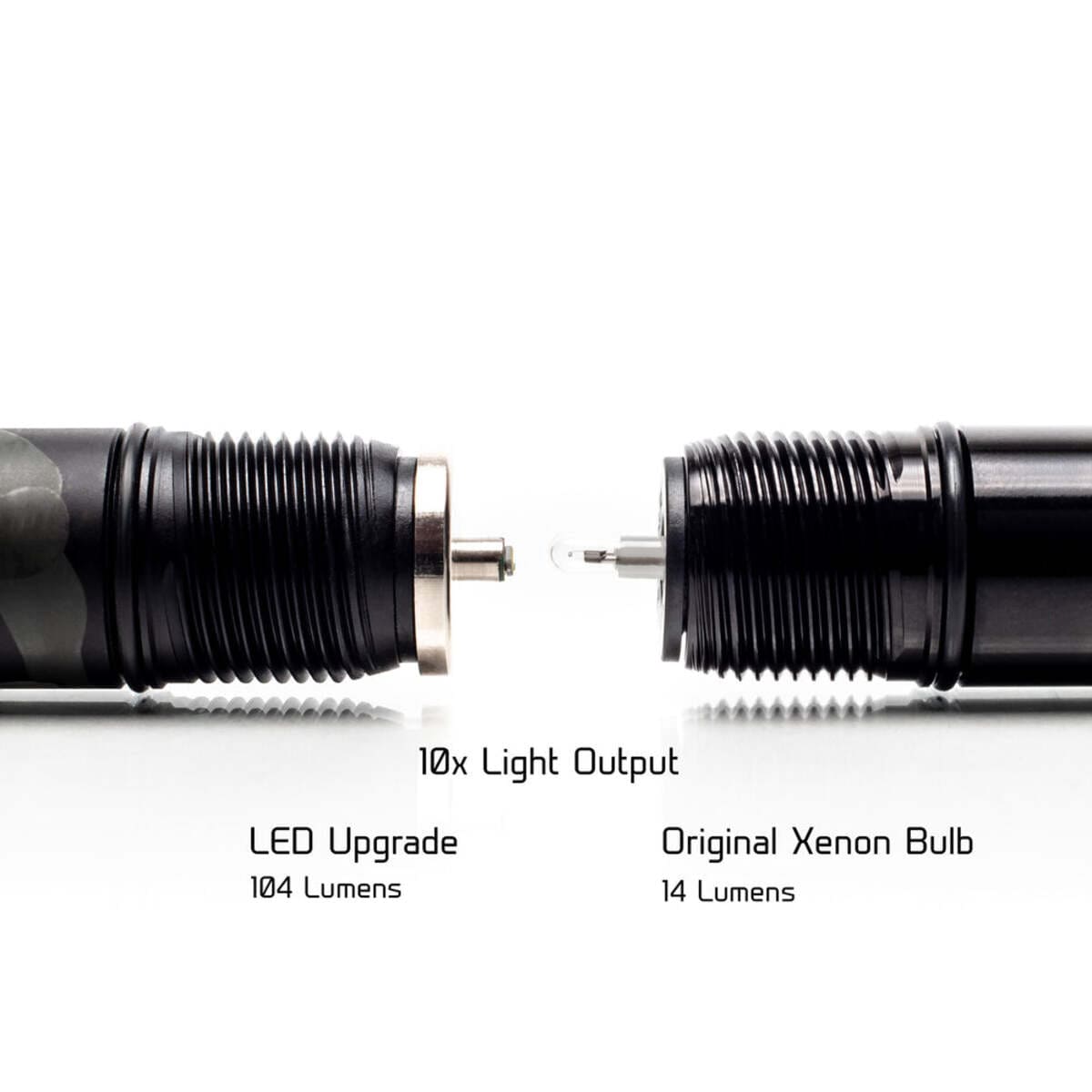 Litt Industries 104 Lumen 2AA Maglight Mini Tactical LED Upgrade Conversion