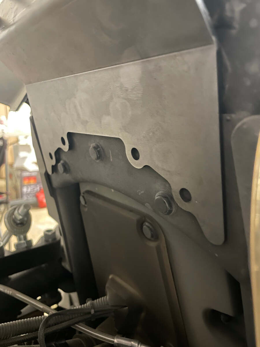 LM UTV Can-Am Maverick X3 Shock Tower Bulkhead Bracket