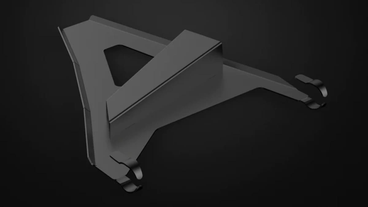 LSK Can-Am Maverick R Lower Control Arm Gusset Kit