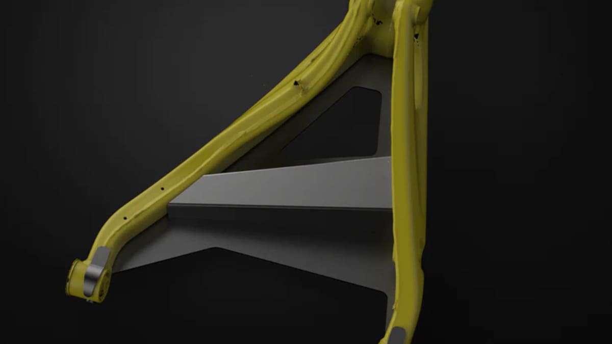 LSK Can-Am Maverick R Lower Control Arm Gusset Kit