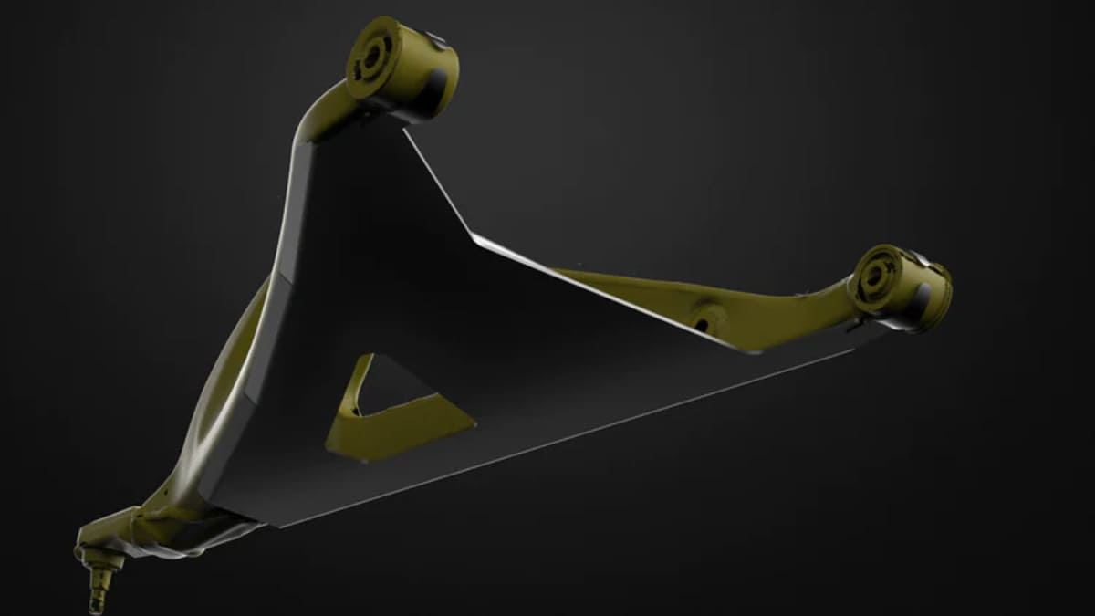 LSK Can-Am Maverick R Lower Control Arm Gusset Kit