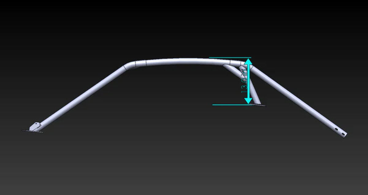 LSK Can-Am Maverick X3 2 Seat Radius Cage