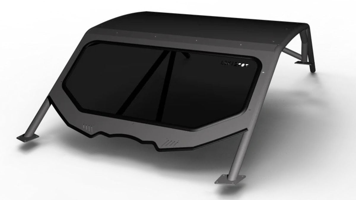 LSK Can-Am Maverick X3 2 Seat Radius Windshield Kit